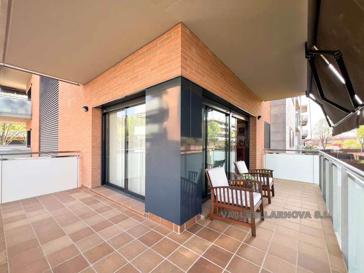 Terrasse von Wohnung zum Verkauf in Parets del Vallès mit Klimaanlage, Heizung und Parkett