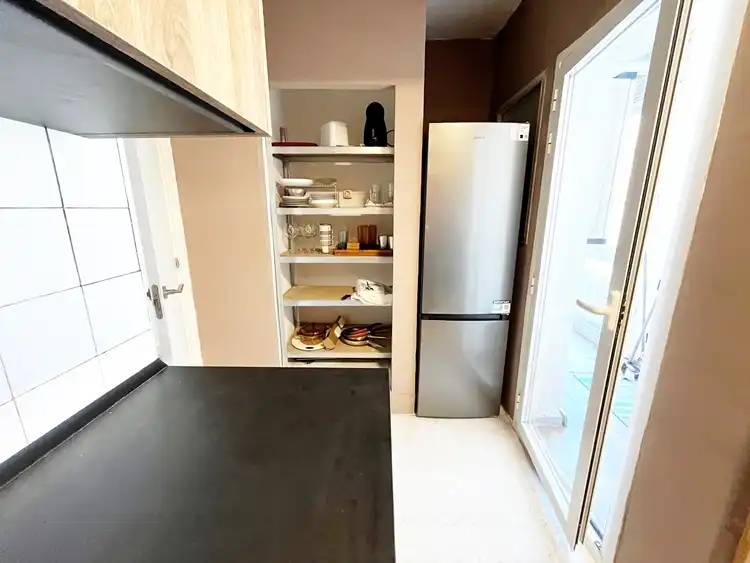 Kitchen of Flat for rent in Madrid  with Heating, Parquet flooring and Furnished