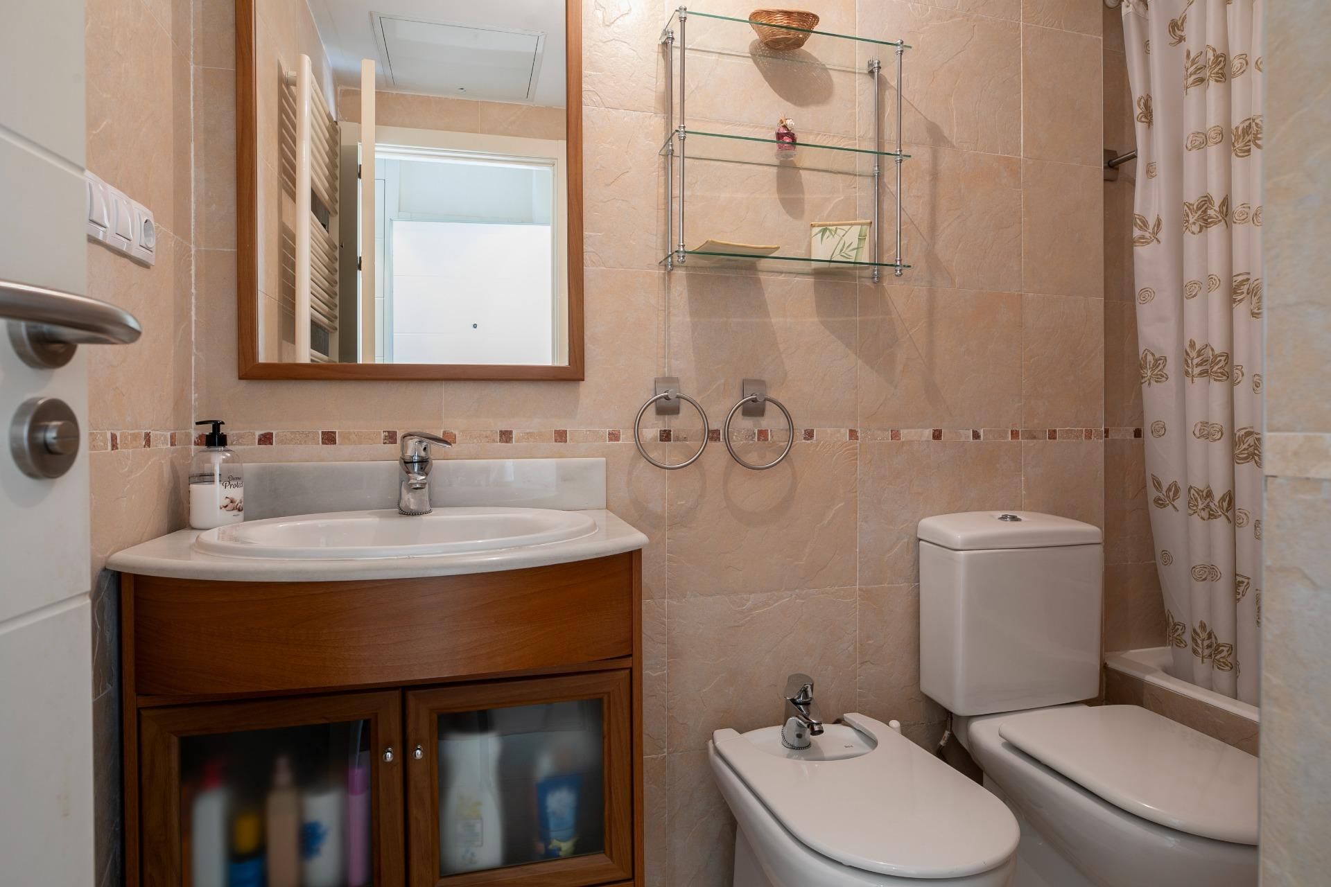 Bathroom of Flat for sale in Sabiñánigo  with Heating, Private garden and Terrace