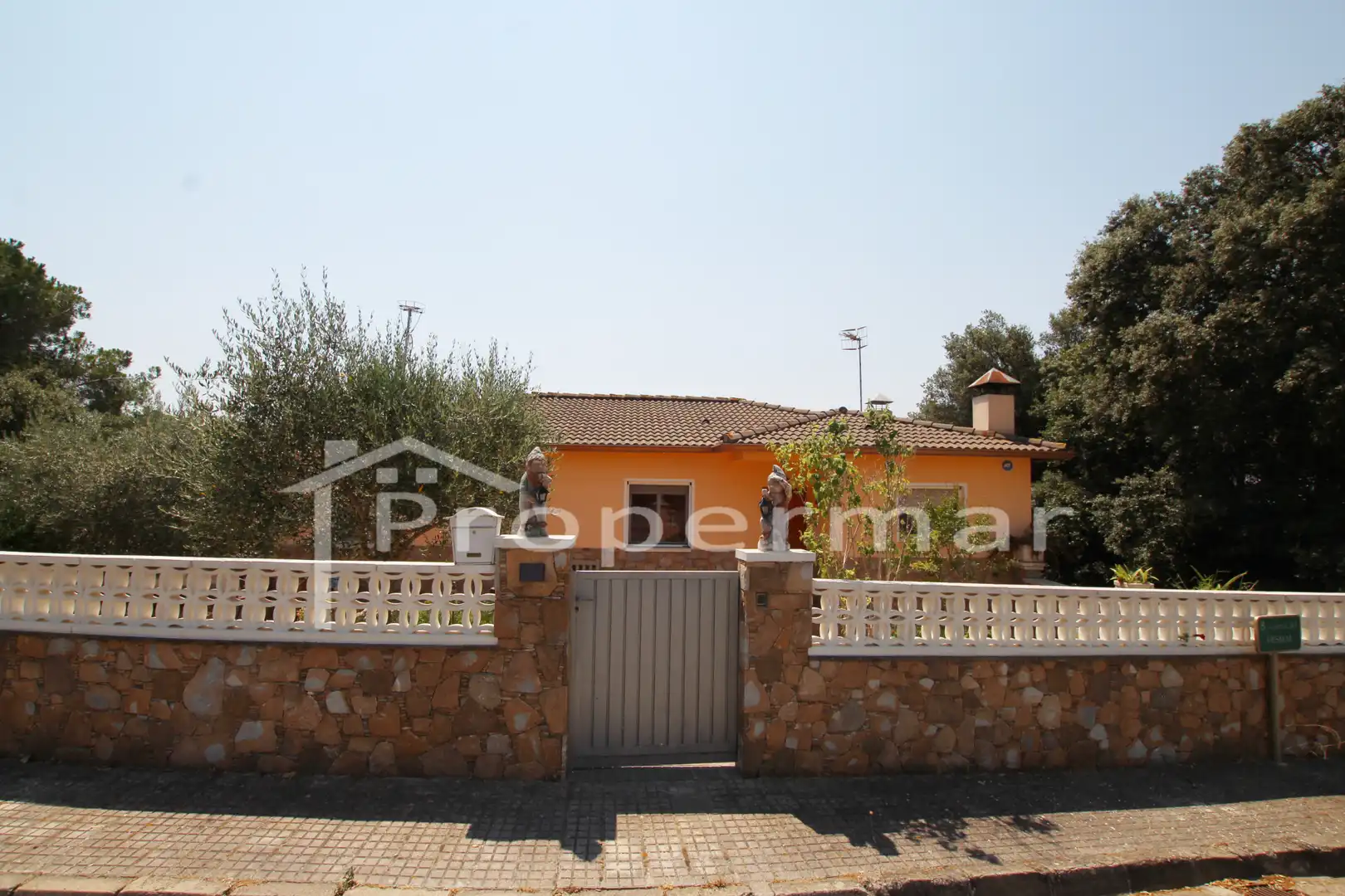 Vista exterior de Casa o chalet en venta en Sant Pere de Vilamajor con Calefacción, Jardín privado y Piscina