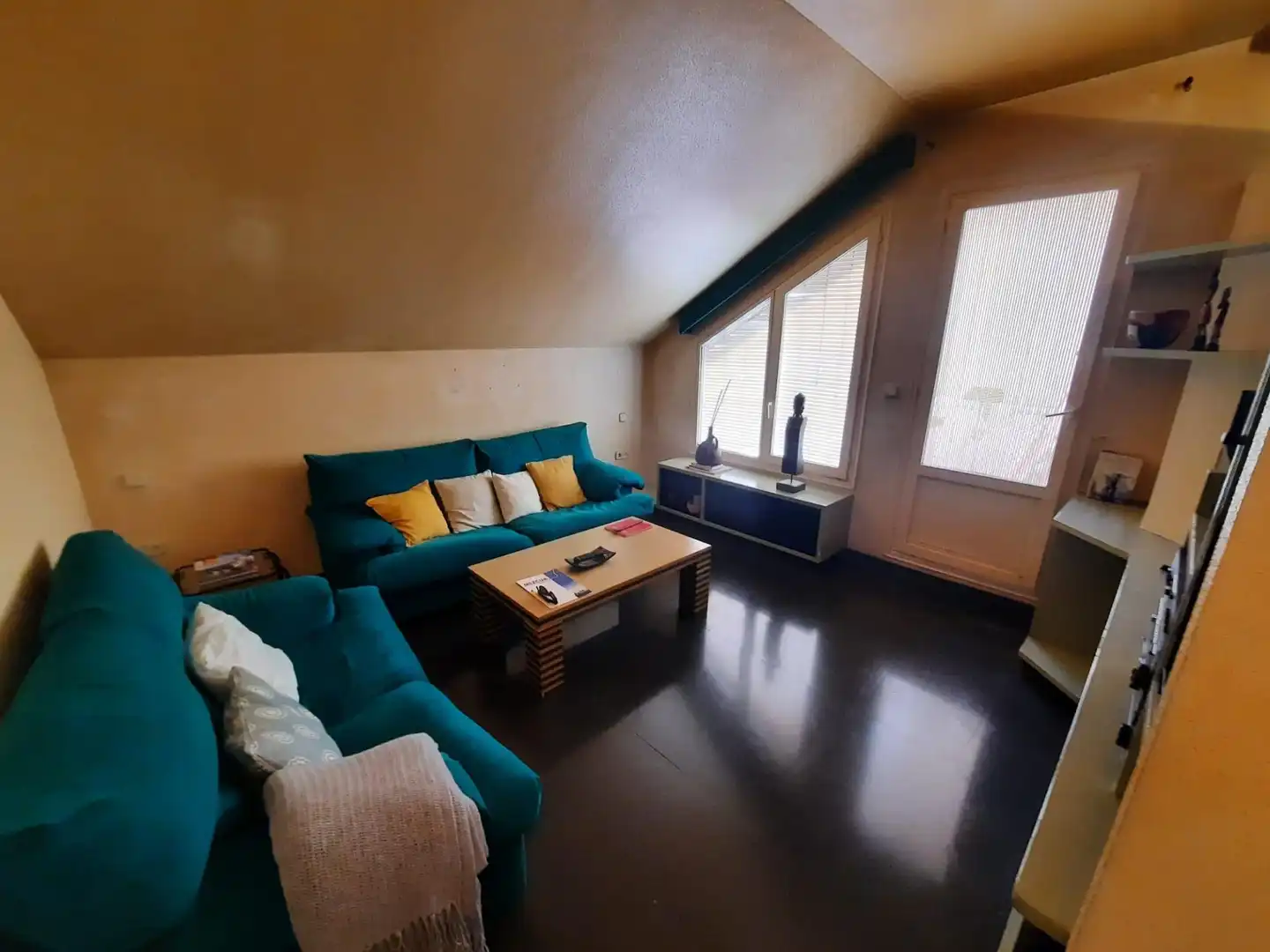 Living room of Attic for sale in Almansa  with Heating and Terrace