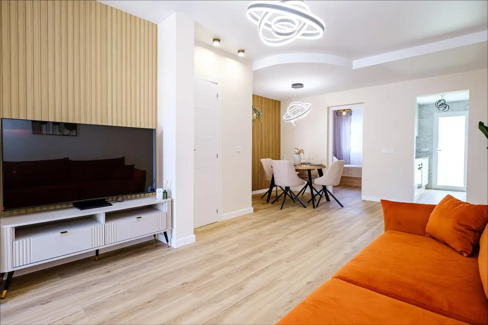 Sala de estar de Casa adosada en venta en Orihuela con Aire acondicionado, Terraza y Trastero