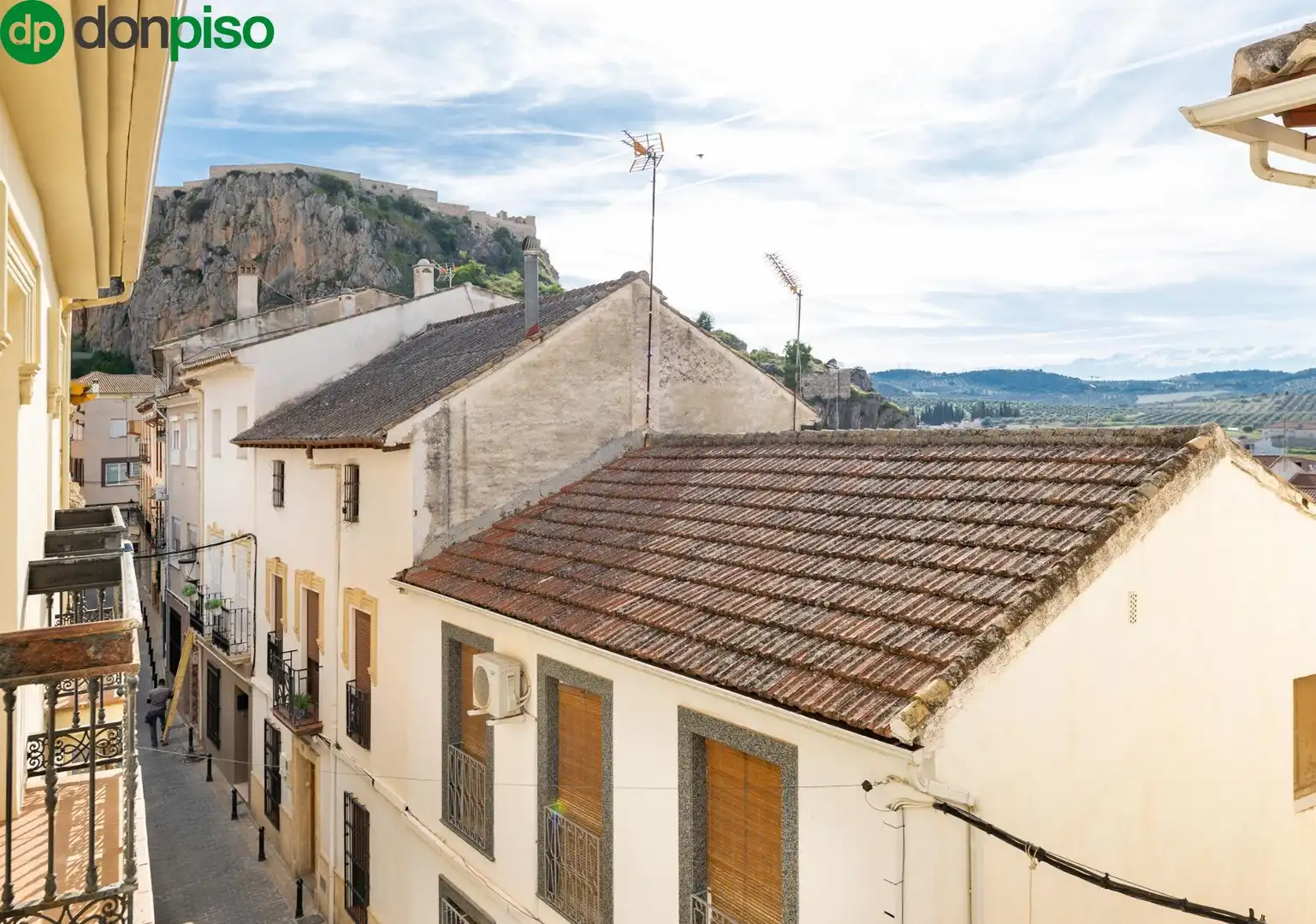 Vista exterior de Piso en venta en Íllora con Balcón