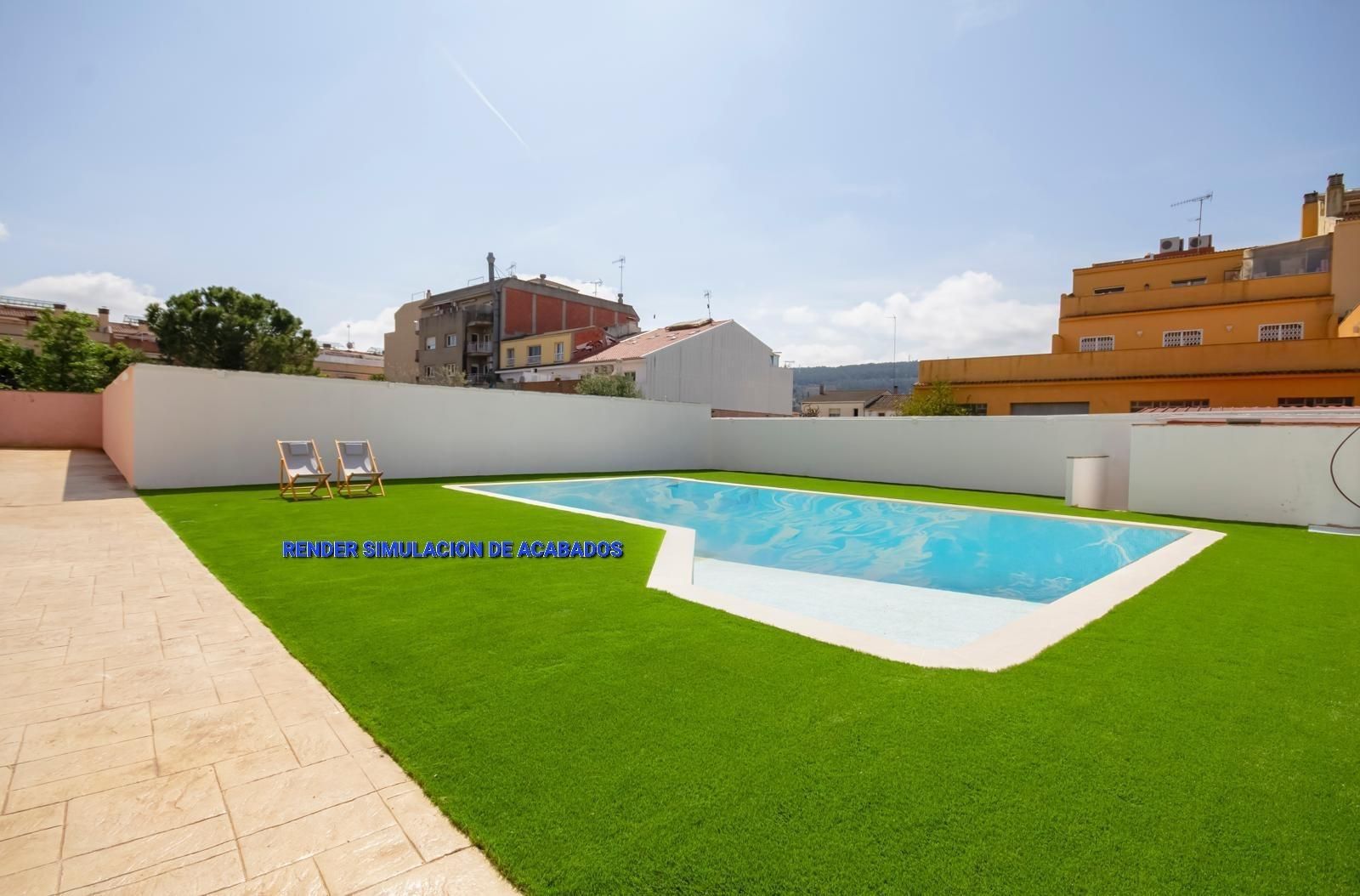 Piscina de Dúplex de lloguer en Sant Martí Sarroca amb Parquet, Terrassa i Traster