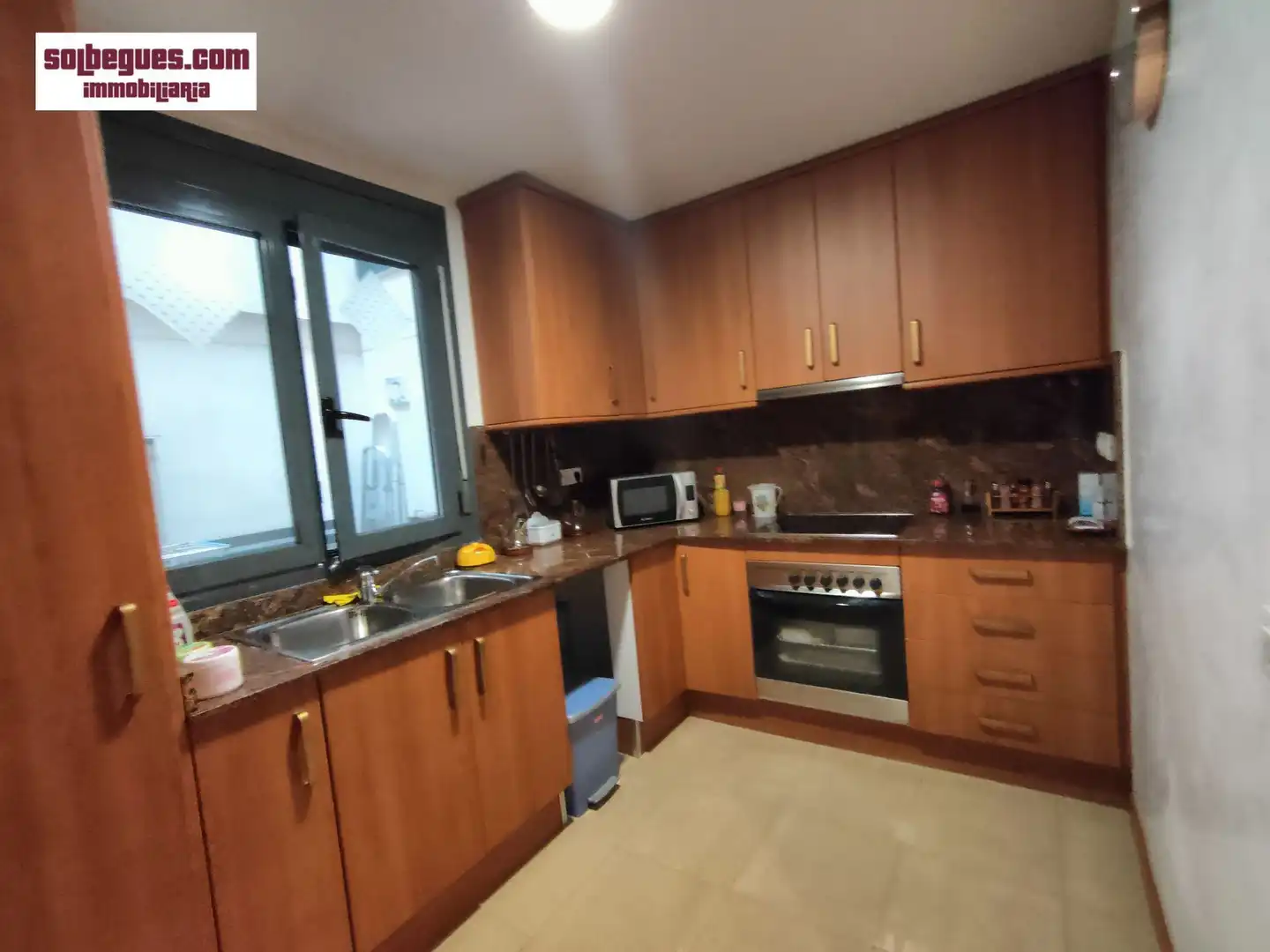 Kitchen of Flat for sale in Begues  with Heating and Storage room