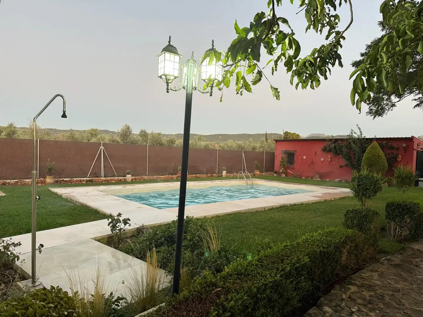 Piscina de Finca rústica en venta en Antequera con Aire acondicionado, Jardín privado y Piscina
