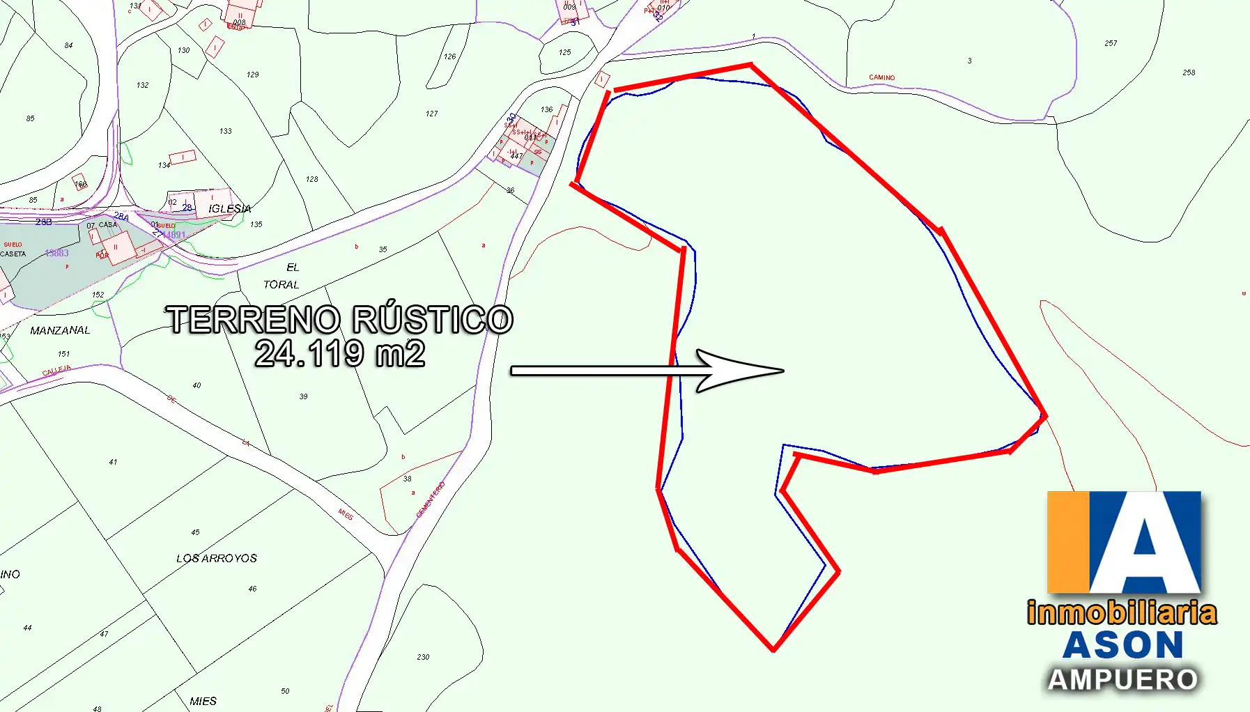 Terrains et parcelles à vendre à Barrio Bueras 12, imagen 11