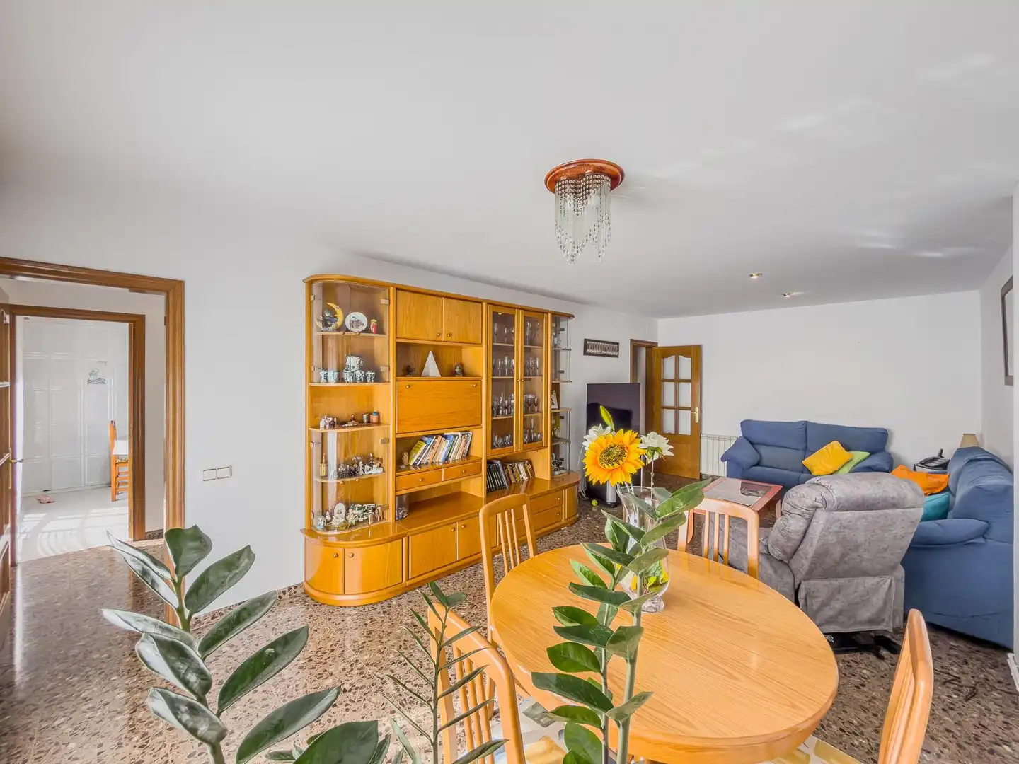 Living room of Houses for sale in Terrassa  with Heating, Terrace and Storage room