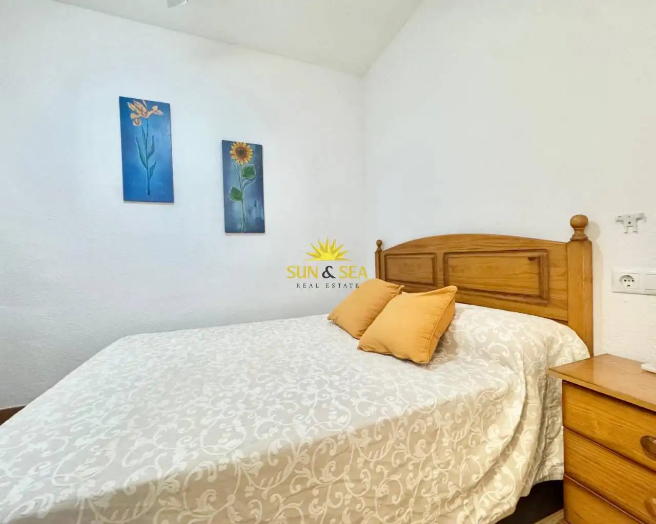 Bedroom of Apartments for sale in Santa Pola  with Heating, Parquet flooring and Terrace