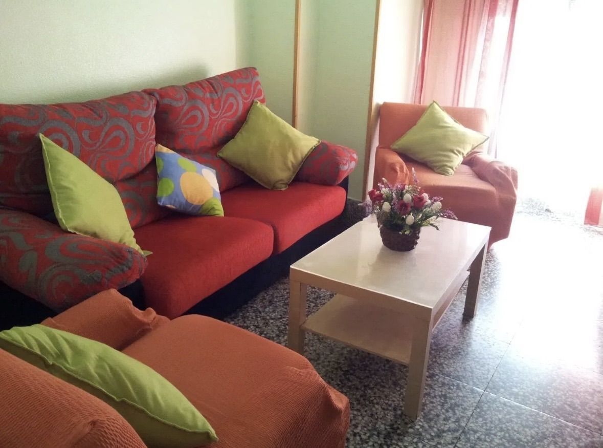 Living room of Flat to rent in  Murcia Capital  with Air Conditioner, Terrace and Furnished