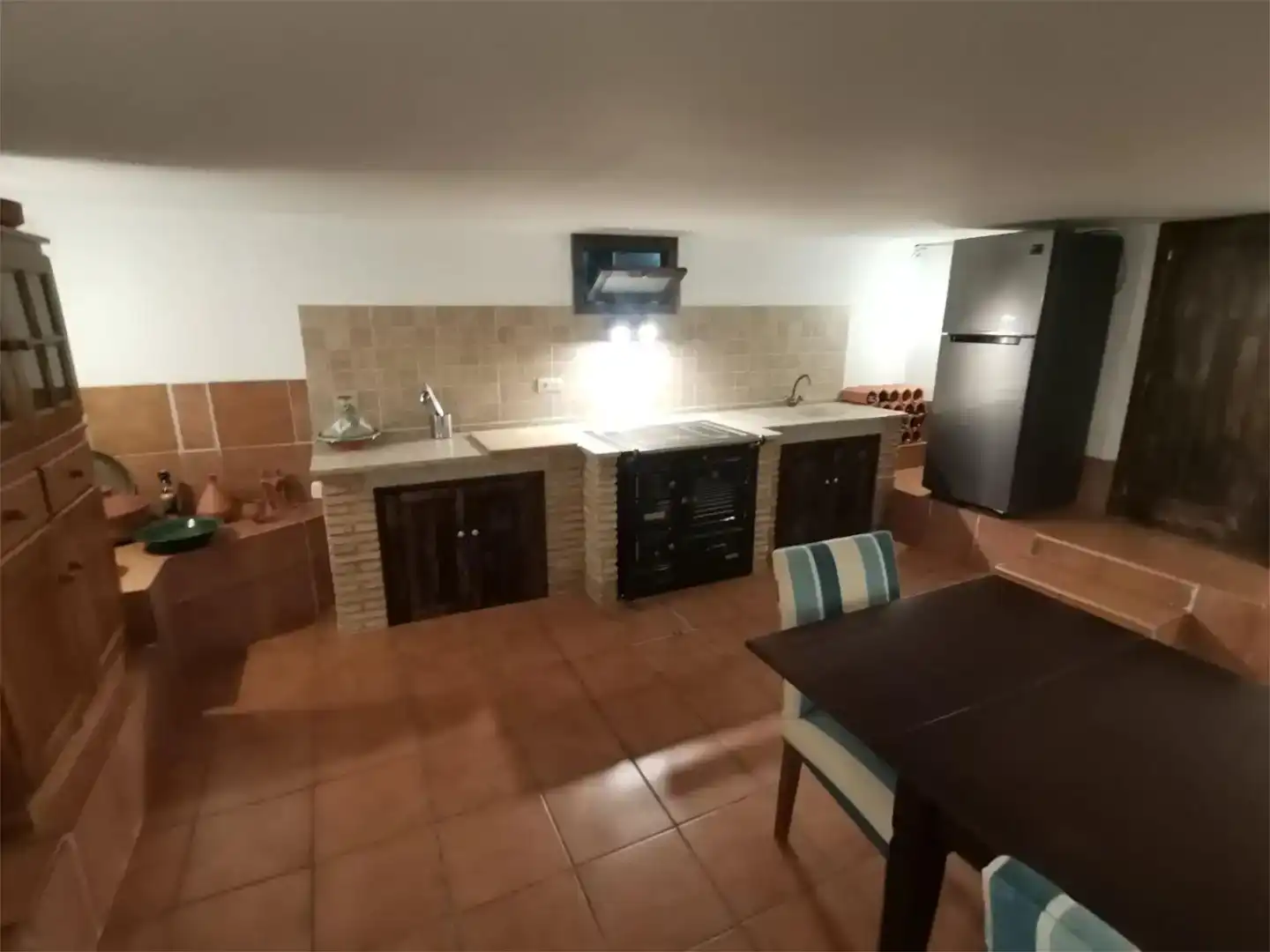 Cuina de Casa o xalet en venda en Tomiño amb Piscina i Balcó