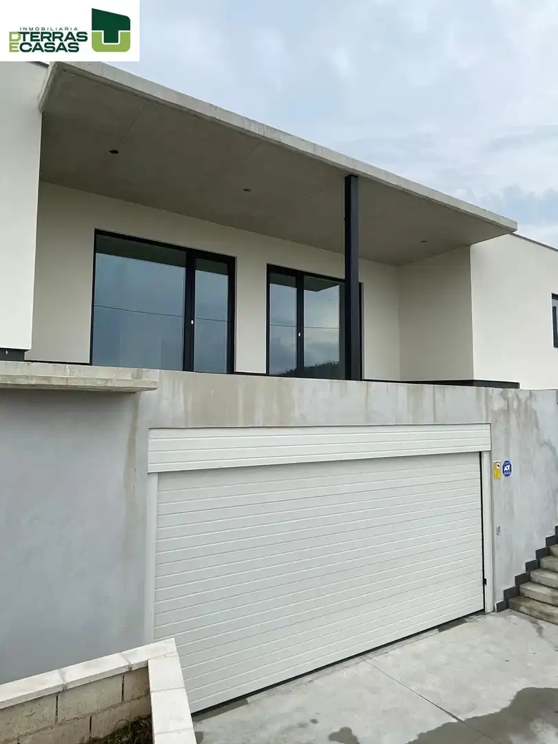 Balcony of Houses for sale in Marín  with Private garden and Terrace