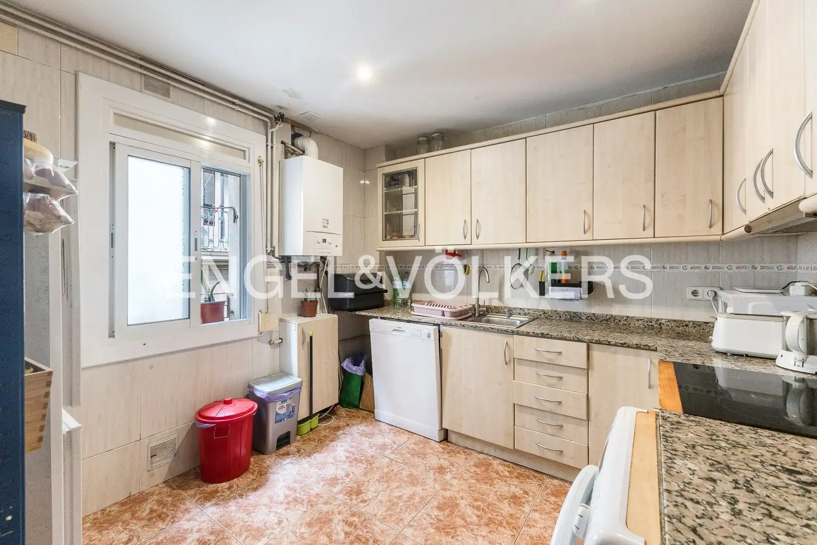Kitchen of Flat for sale in Barcelona  with Heating and Terrace