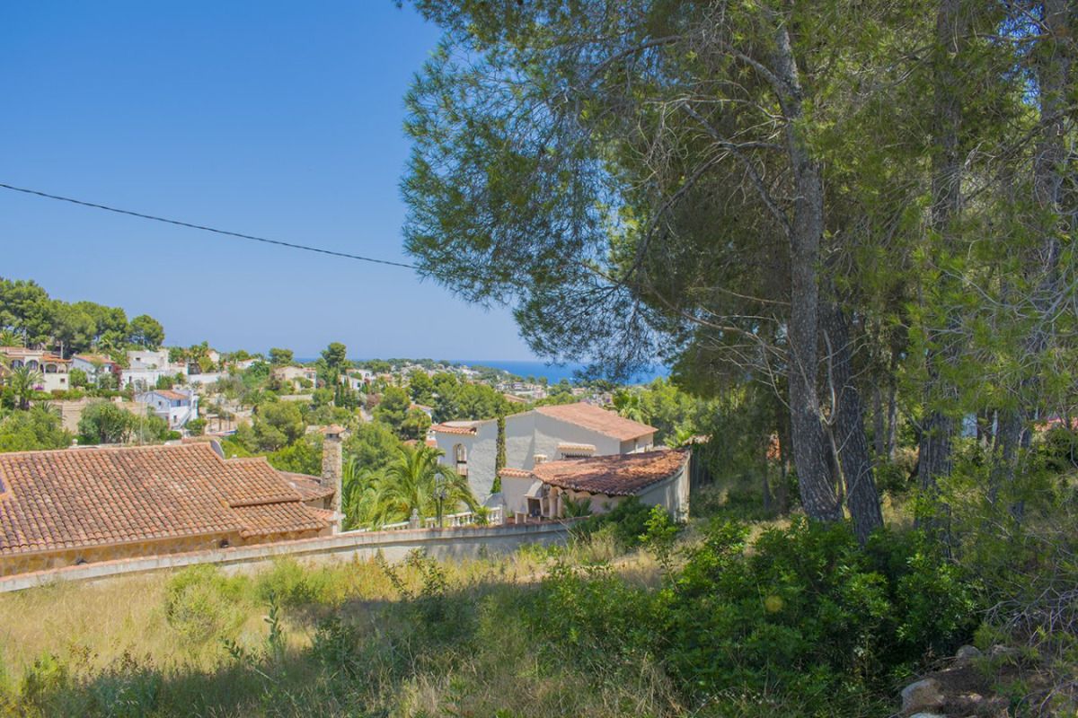 Vista exterior de Terreny industrial en venda en Benissa