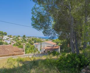 Vista exterior de Terreny industrial en venda en Benissa