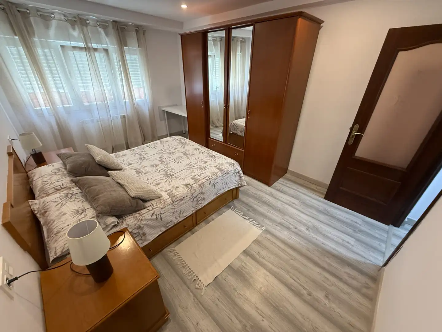 Bedroom of Flat for sale in Gijón   with Heating and Furnished
