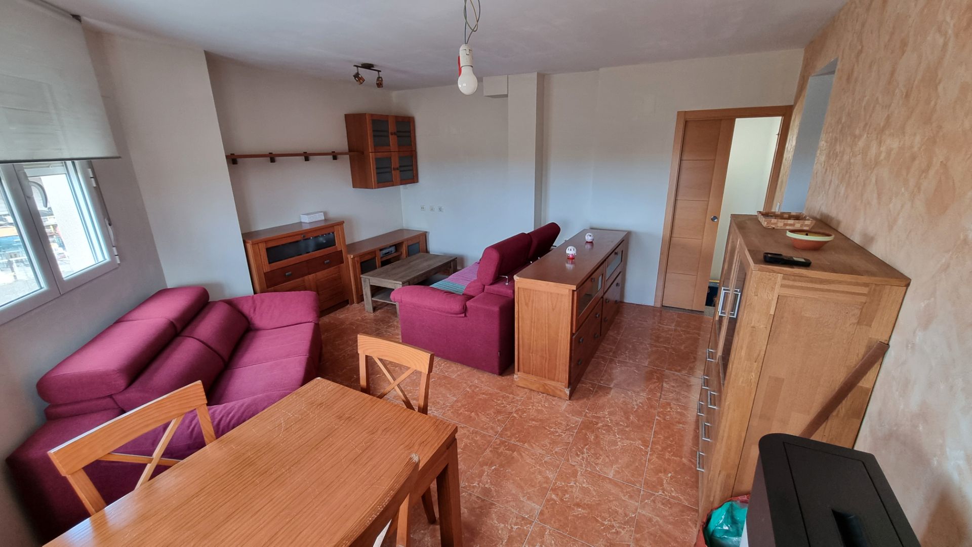 Living room of Single-family semi-detached for sale in Casas de Juan Núñez  with Heating, Storage room and Oven