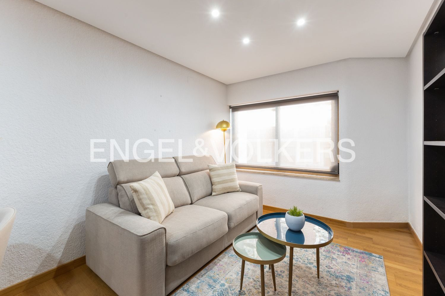 Living room of Apartment to rent in  Valencia Capital  with Air Conditioner, Heating and Furnished