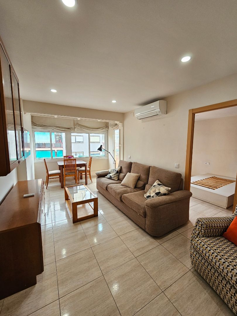 Living room of Flat for sale in  Tarragona Capital  with Air Conditioner, Heating and Terrace