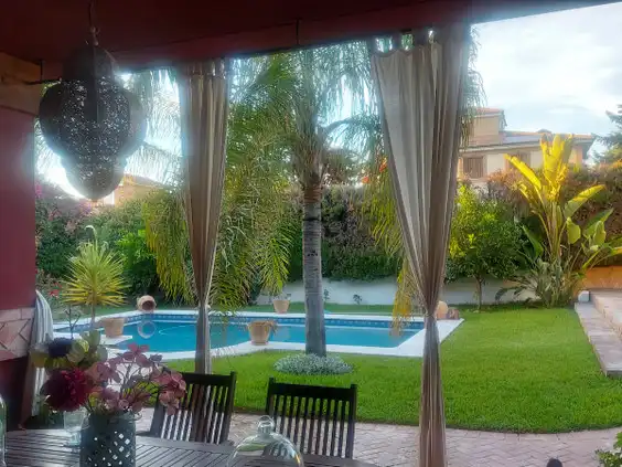 Garden of Houses for sale in Córdoba  with Air Conditioner, Heating and Private garden