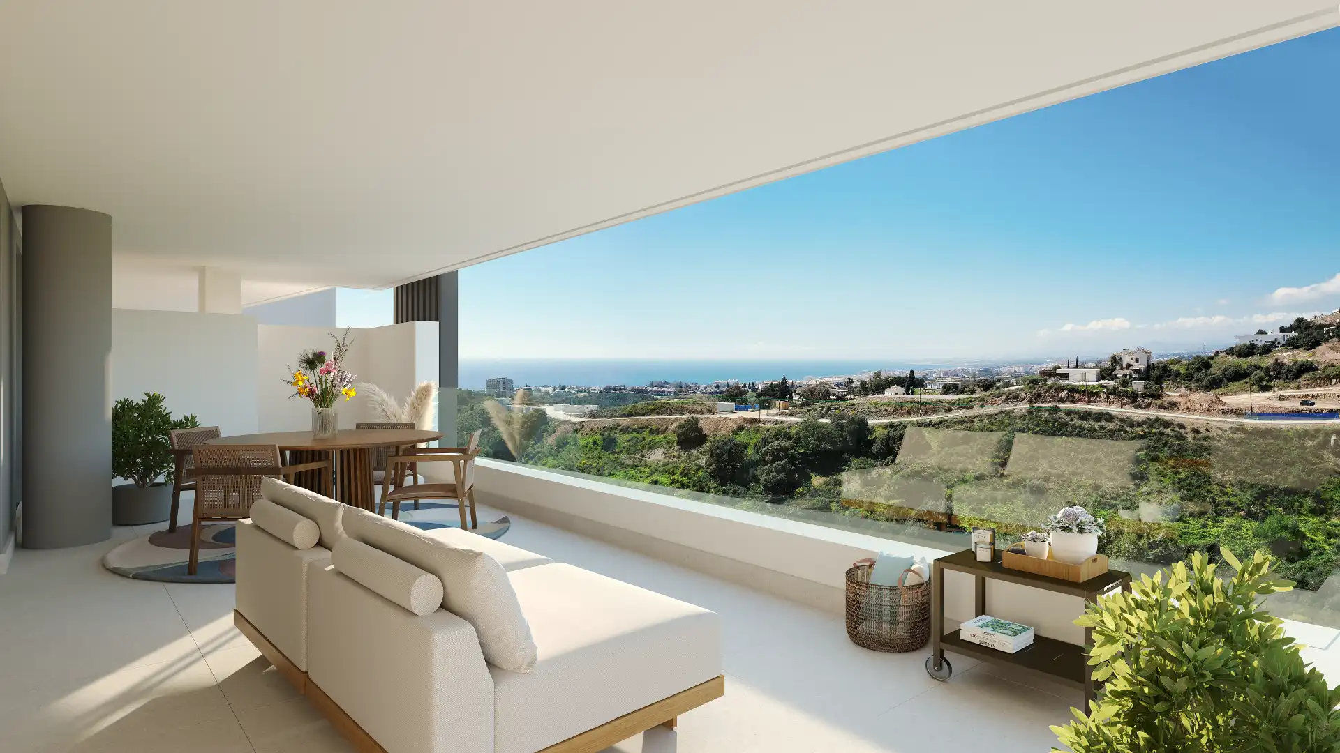 Terraza de Apartamento en venta en Marbella con Aire acondicionado, Terraza y Trastero