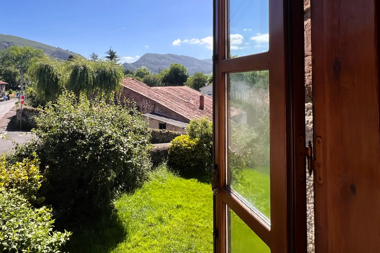 Vista exterior de Casa o chalet en venta en Mazcuerras con Calefacción, Jardín privado y Parquet