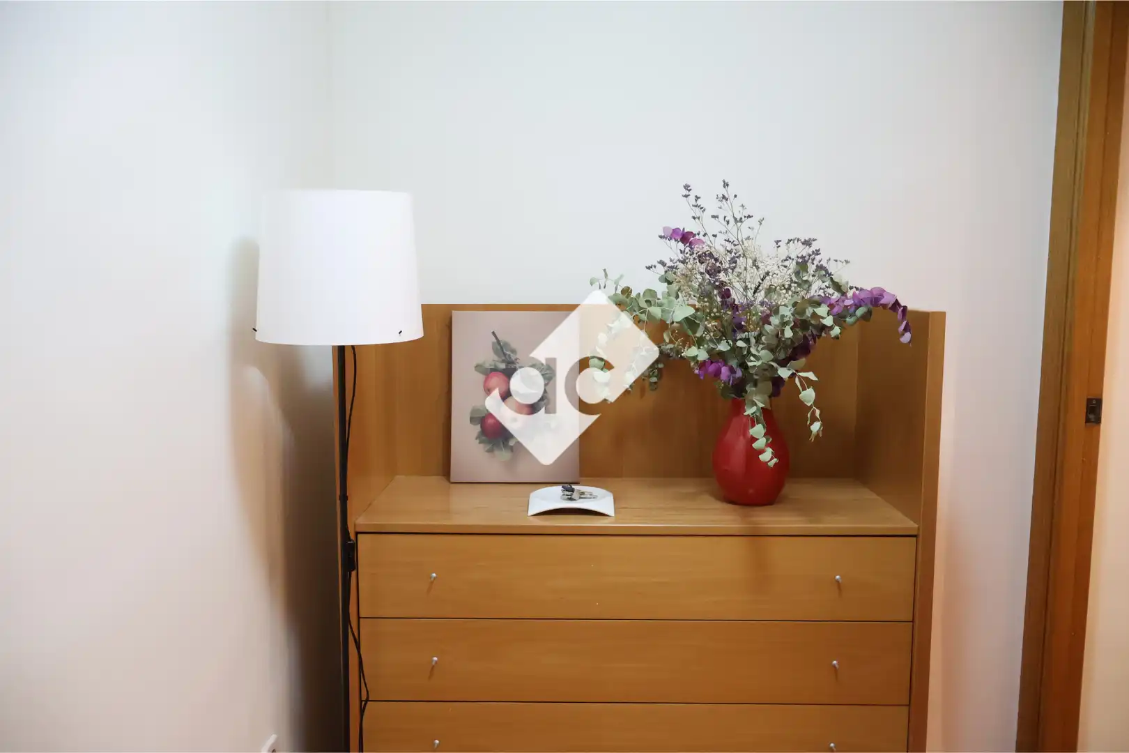 Habitación de Apartamento de alquiler en Valencia con Aire acondicionado, Calefacción y Amueblado