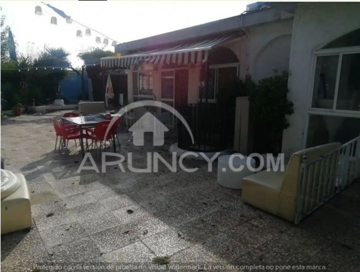 Terrace of Houses for rent in Alcalá de Guadaira  with Air Conditioner, Private garden and Swimming Pool