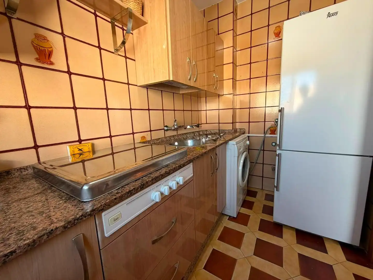 Kitchen of Flat for sale in Chipiona  with Terrace, Storage room and Furnished