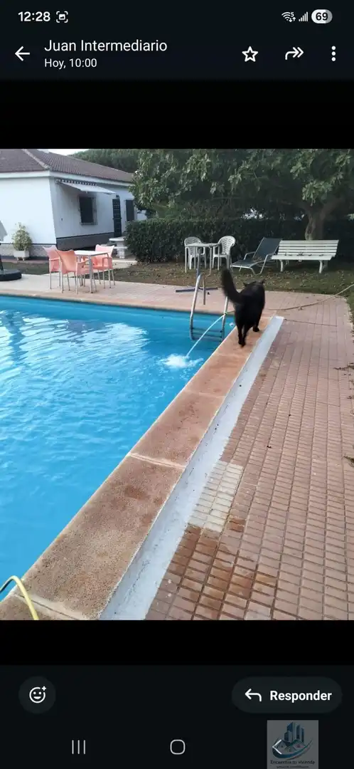 Piscina de Casa o xalet en venda en Chiclana de la Frontera amb Piscina i Alarma