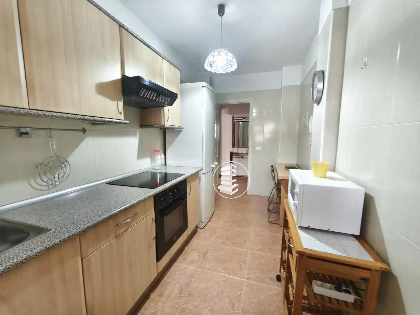 Cocina de Piso de alquiler en Candelaria con Jardín privado, Terraza y Piscina