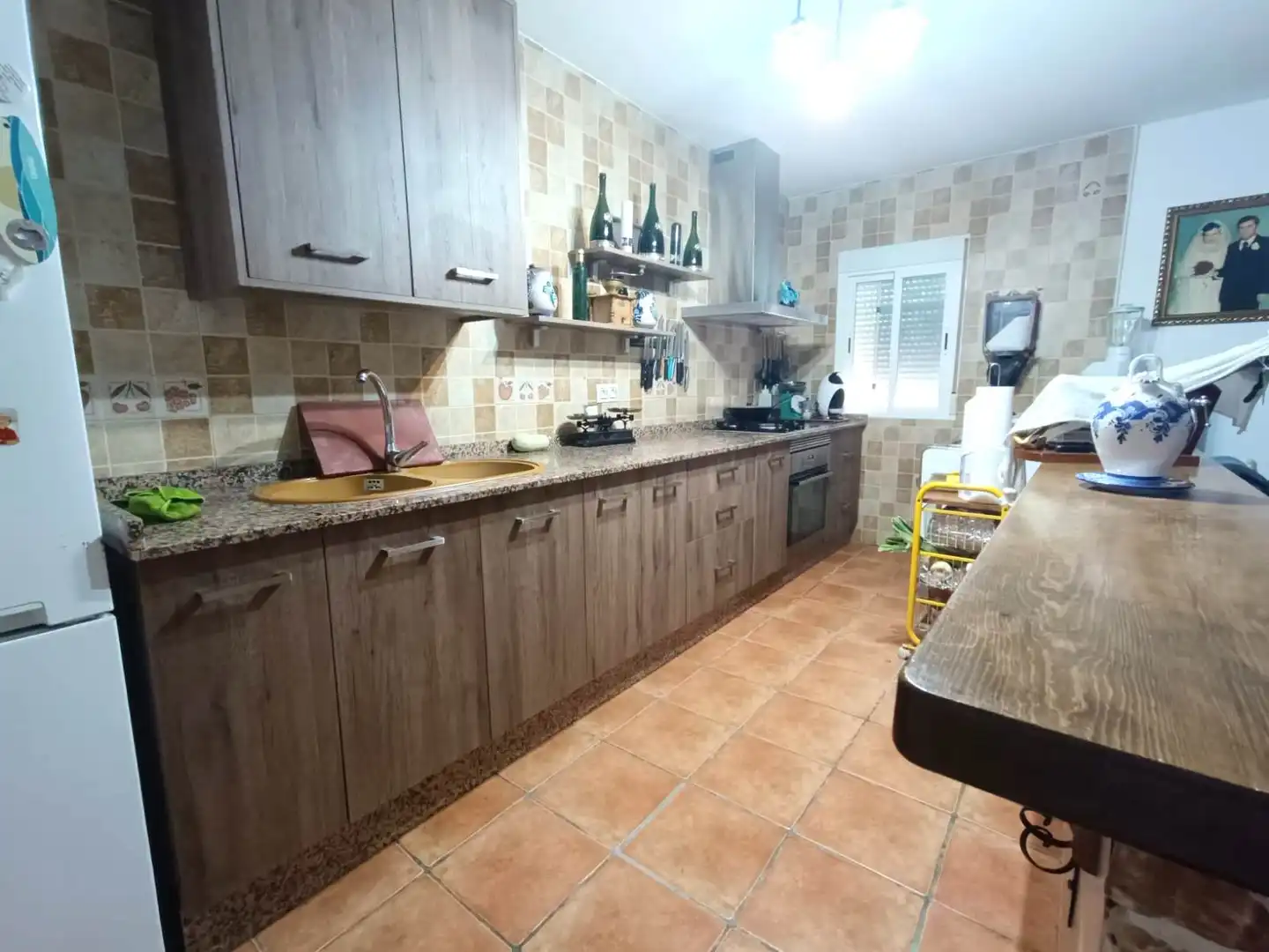 Cocina de Finca rústica en venta en Vélez-Blanco con Aire acondicionado, Jardín privado y Terraza