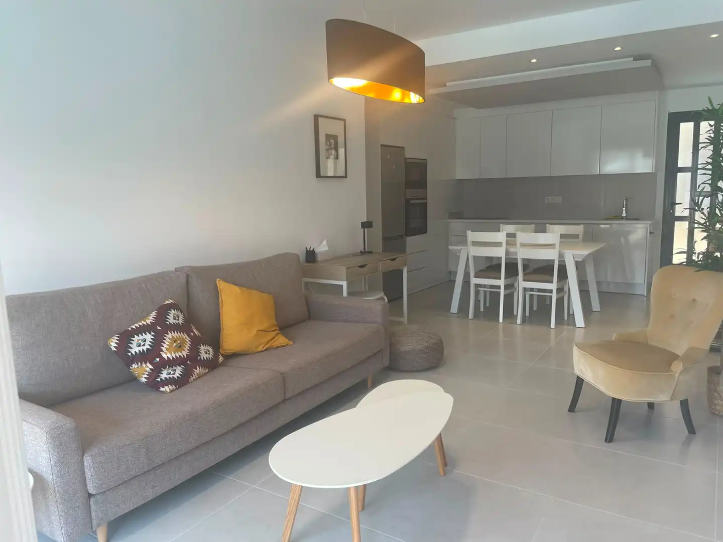 Sala d'estar de Casa o xalet en venda en Pilar de la Horadada amb Aire condicionat, Calefacció i Jardí privat
