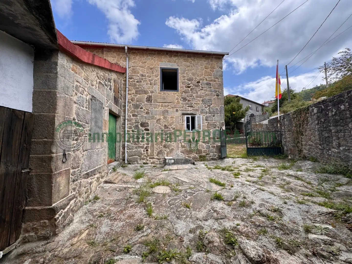 Vista exterior de Finca rústica en venda en Moraña