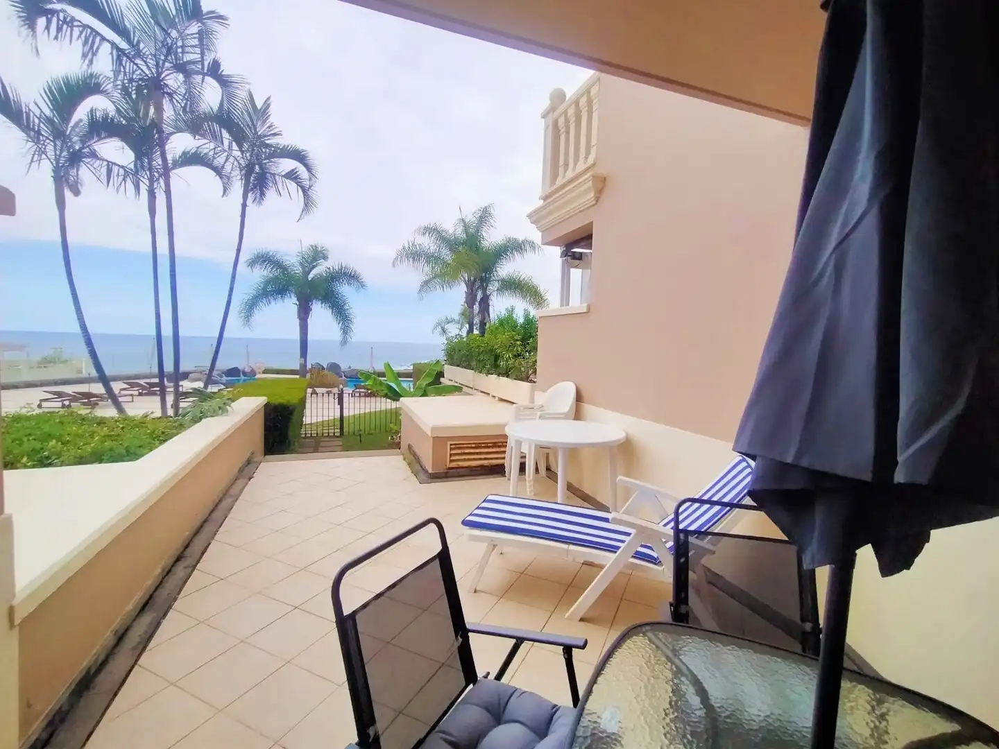 Terrace of Flat for rent in Puerto de la Cruz  with Heating and Terrace