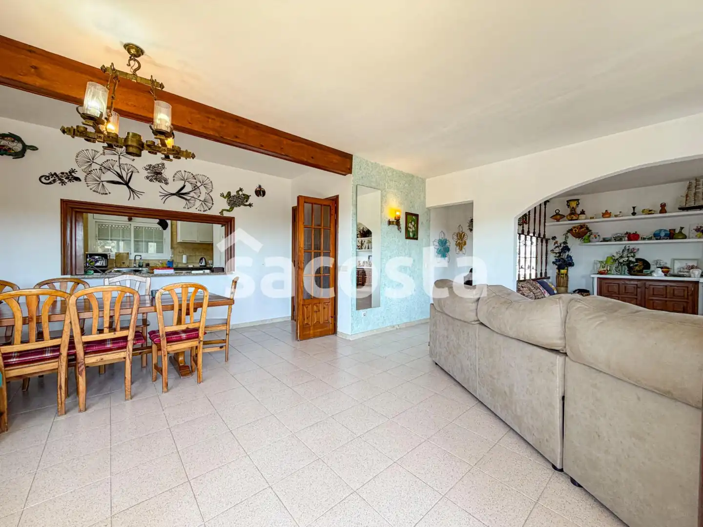 Sala de estar de Casa o chalet en venta en Lloret de Mar con Calefacción, Jardín privado y Trastero