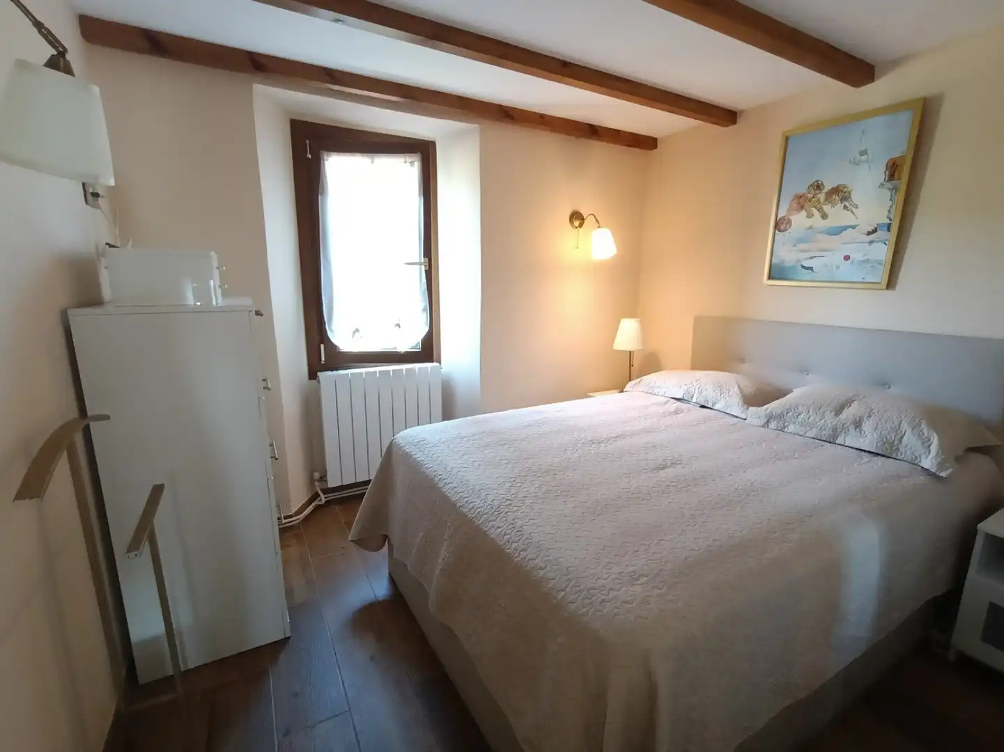 Dormitori de Casa o xalet en venda en Las Rozas de Valdearroyo  amb Calefacció i Jardí privat