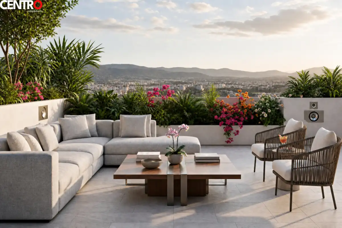 Terraza de Piso en venta en Huétor Vega con Aire acondicionado, Calefacción y Jardín privado