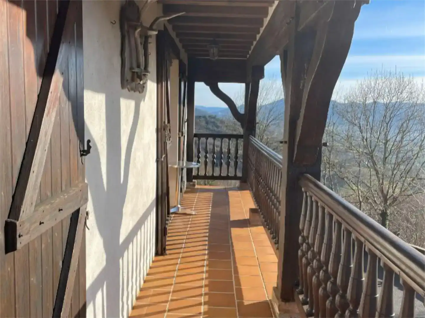 Terrassa de Casa o xalet en venda en Asteasu amb Jardí privat, Moblat i Balcó