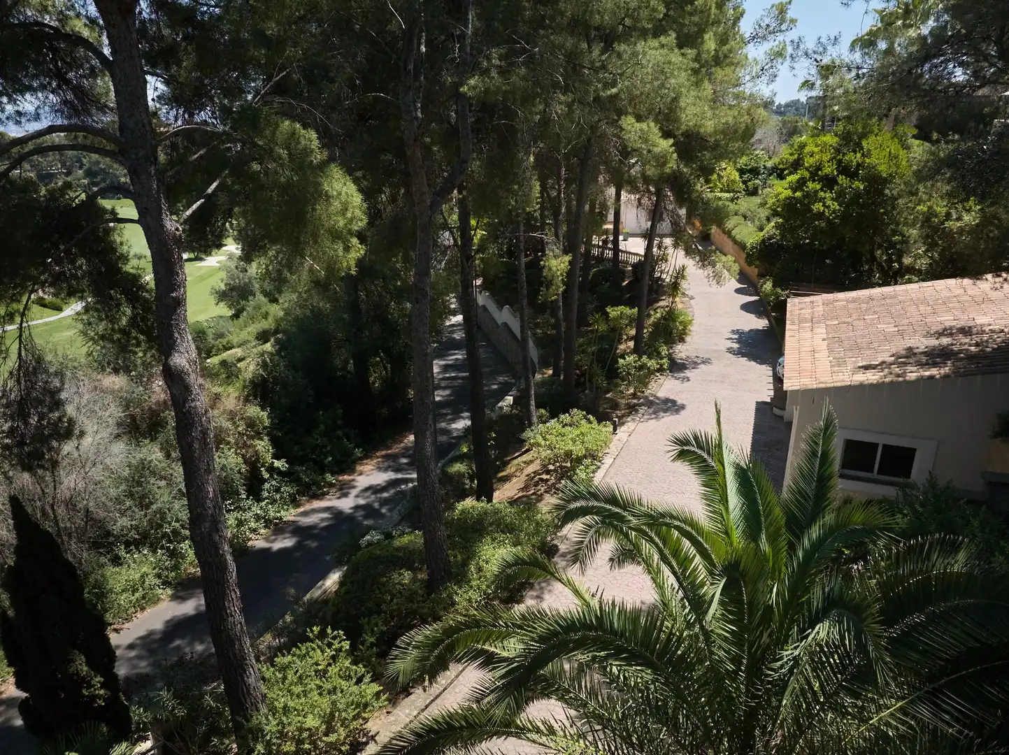 Vista exterior de Casa o xalet en venda en  Palma de Mallorca amb Aire condicionat, Jardí privat i Parquet