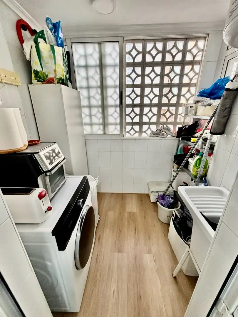 Cocina de Piso en venta en Alicante / Alacant con Aire acondicionado y Balcón