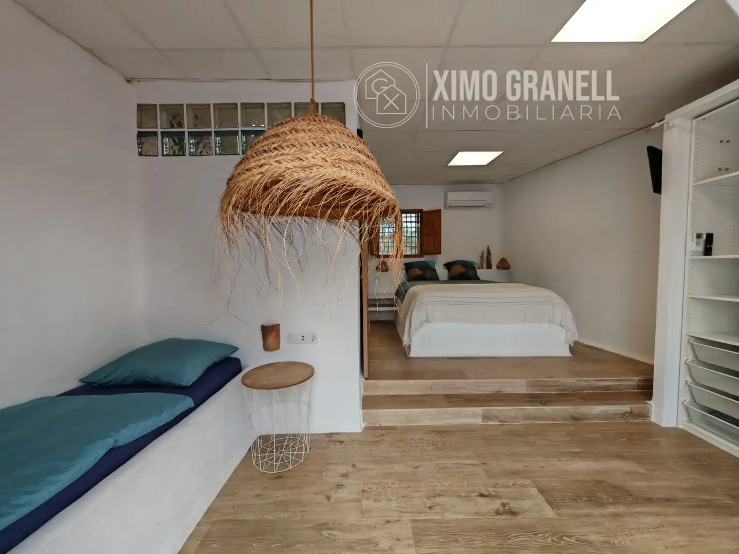 Schlafzimmer von Country house zum Verkauf in Sagunto / Sagunt mit Klimaanlage, Heizung und Privatgarten