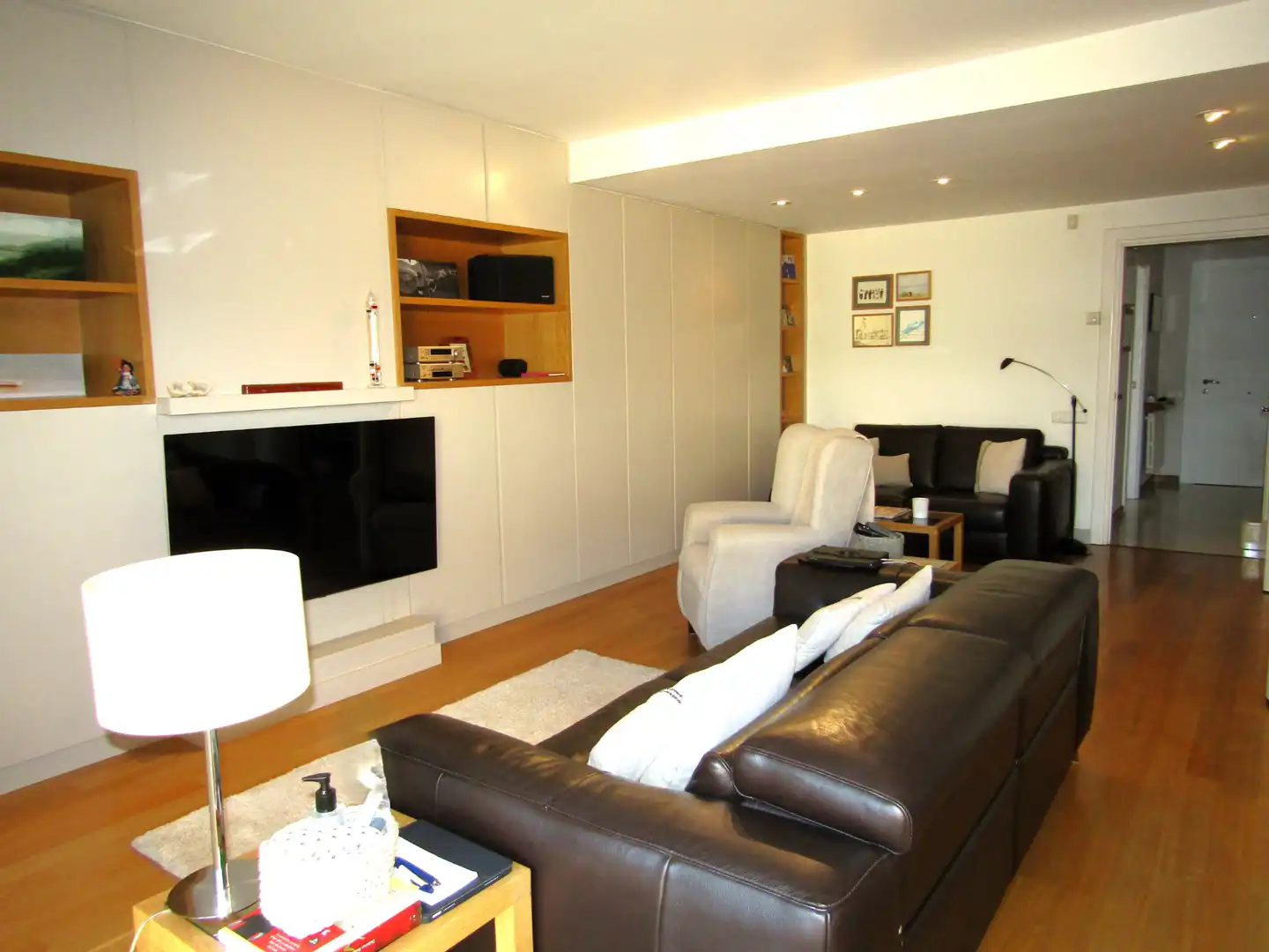 Sala de estar de Casa adosada en venta en Palafrugell con Aire acondicionado, Calefacción y Terraza
