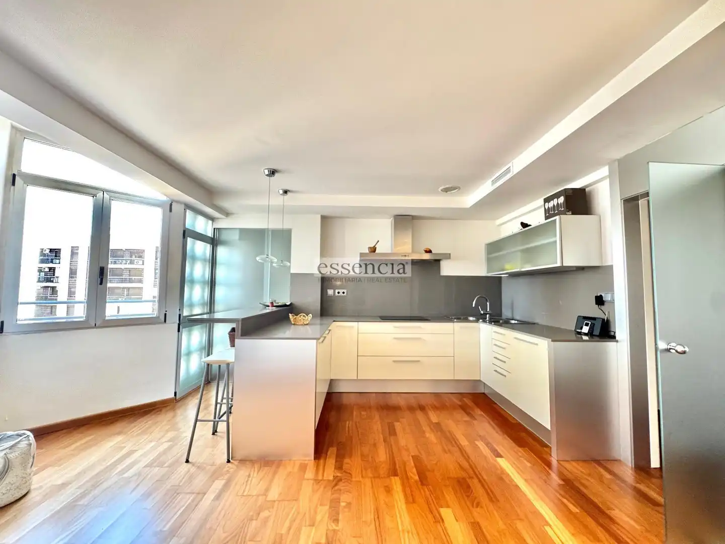 Küche von Wohnung zur Miete in Gandia mit Terrasse und Balkon