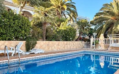 Swimming pool of House or chalet for sale in El Campello  with Private garden, Terrace and Swimming Pool
