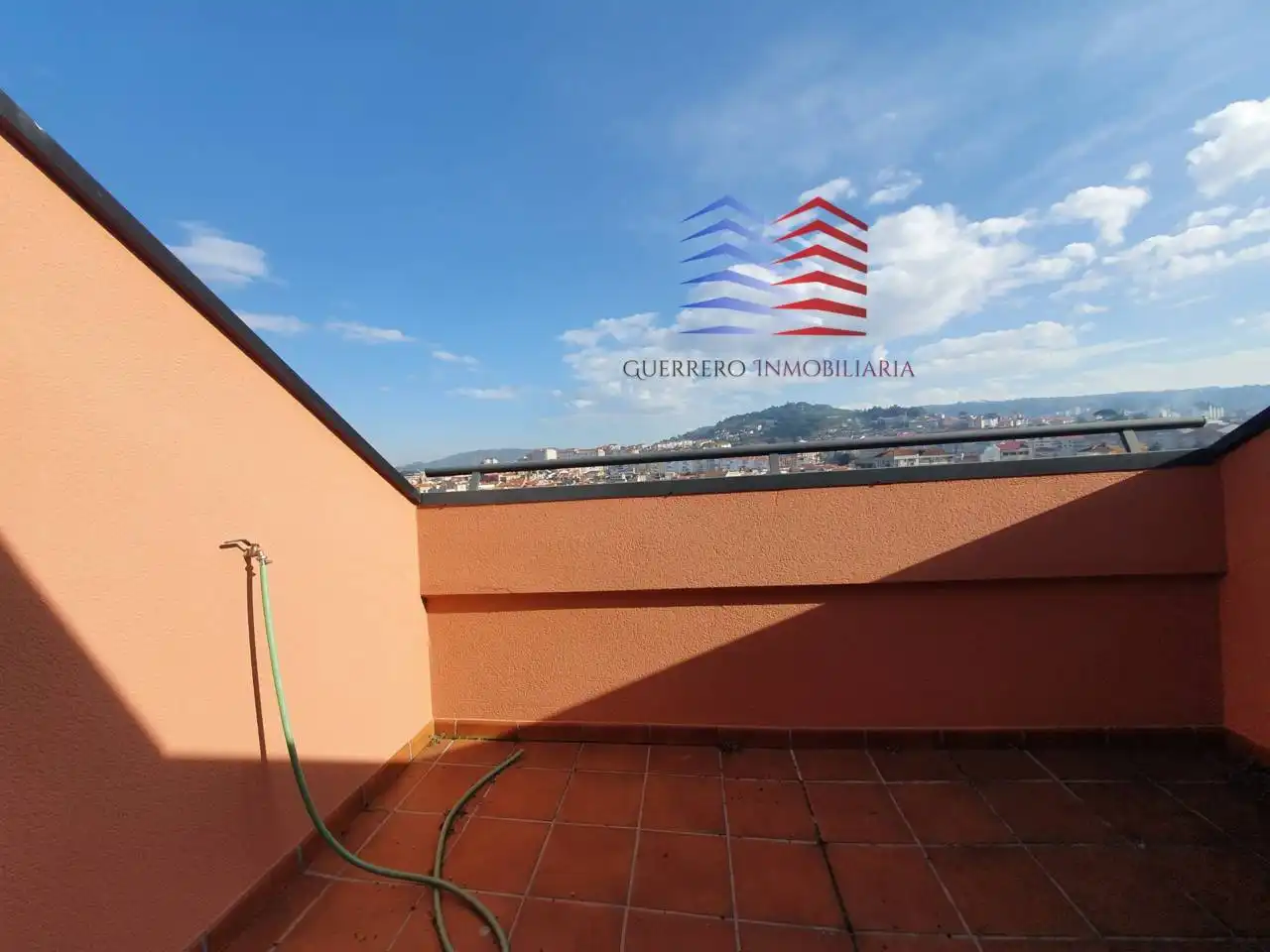 Terrasse von Wohnung zur Miete in Ourense Capital  mit Heizung, Parkett und Terrasse