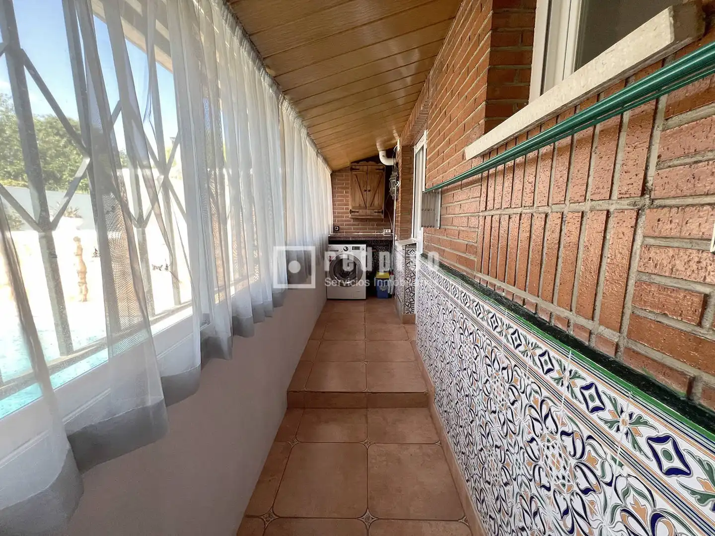 Terrasse von Haus oder Chalet zur Miete in Madrid mit Heizung, Privatgarten und Terrasse