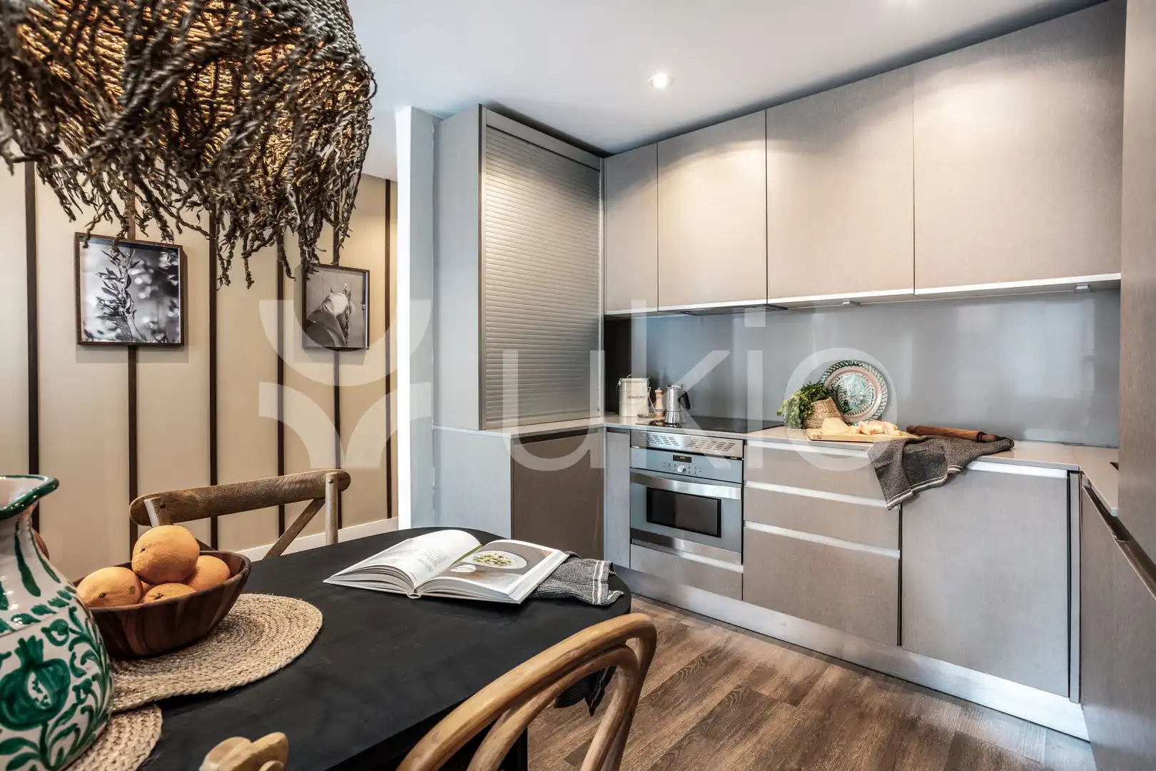 Kitchen of Apartments for rent in Madrid  with Air Conditioner, Heating and Terrace