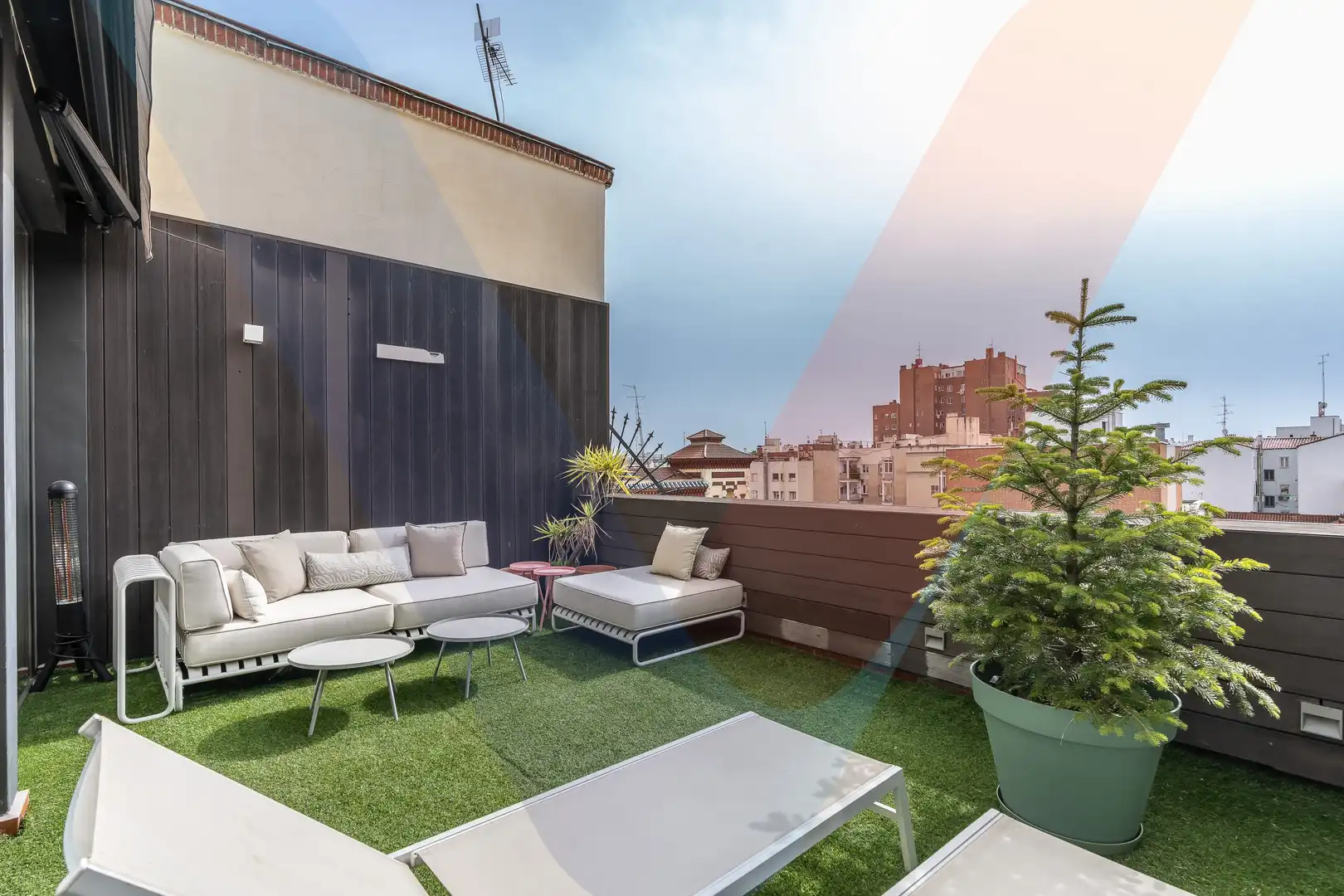 Terrasse von Dachboden zum Verkauf in Madrid mit Klimaanlage, Heizung und Terrasse