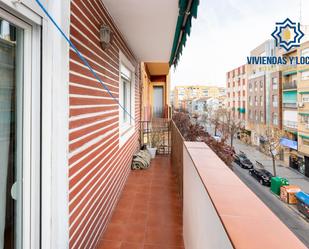 Exterior view of Flat for sale in  Granada Capital  with Air Conditioner, Terrace and Balcony